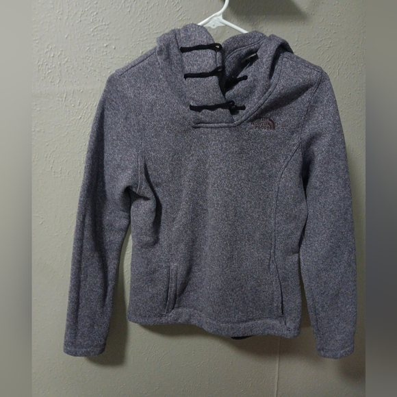 The North Face Heathered Purple Sweater - Picture 2 of 4